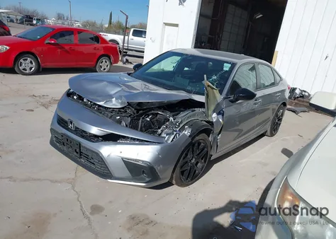 2024 Honda Civic Sport из США, поврежденный, VIN 2HGFE2F55RH554798